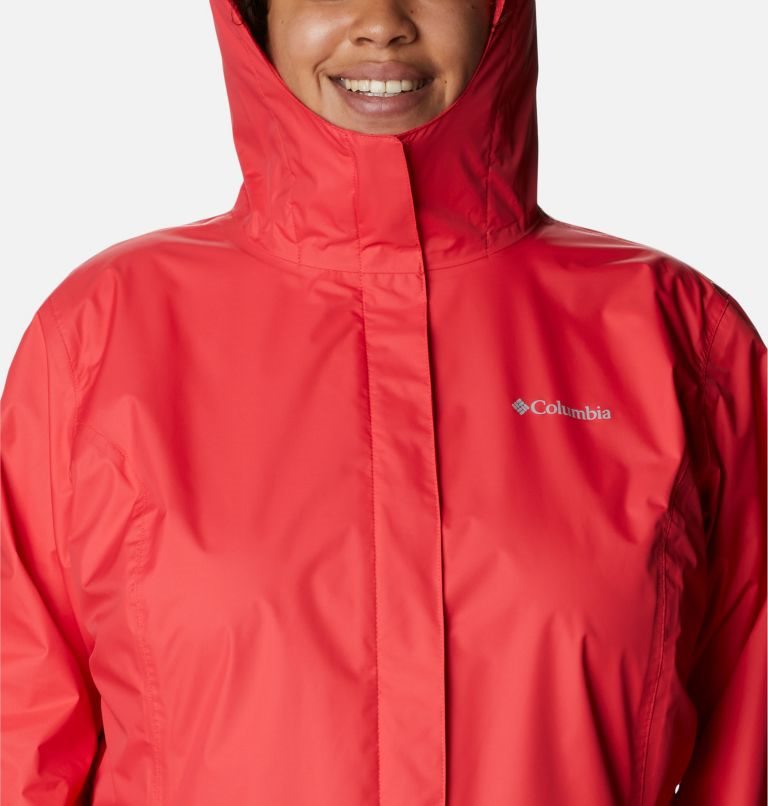 Women's Columbia Arcadia II Jackets Red | Plus Size CA-FL604